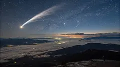 Ein seltener Komet wird zum ersten Mal seit 170.000 Jahren zu sehen sein – so können Sie ihn beobachten.